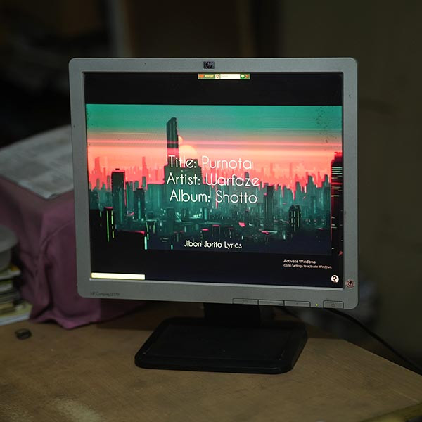 Used Hp compac 17 inch LCD Monitor