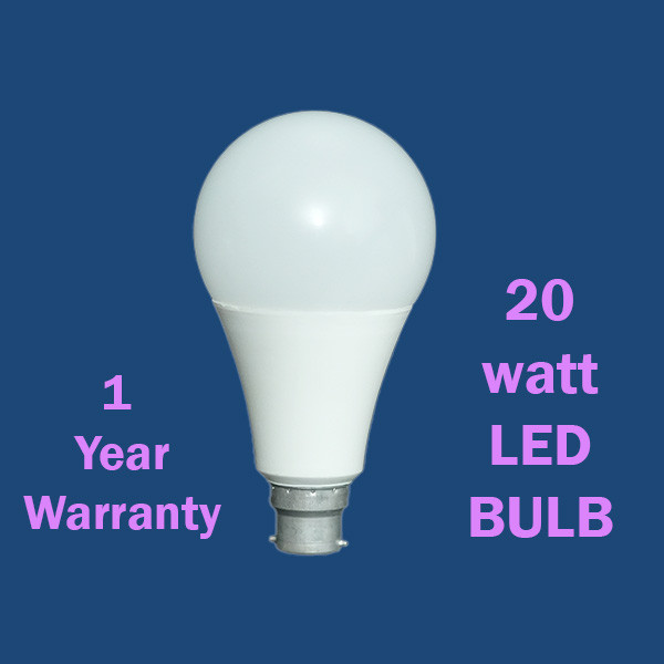 20 Watt LED Bulb ( 1 Year Warranty )