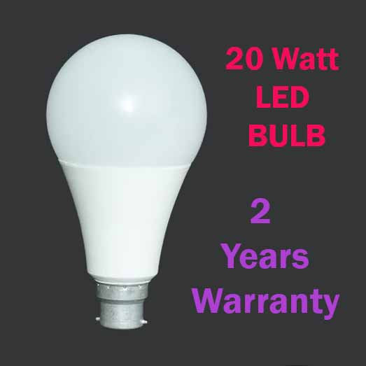 20 Watt Led Bulb ( 2 Years warranty)